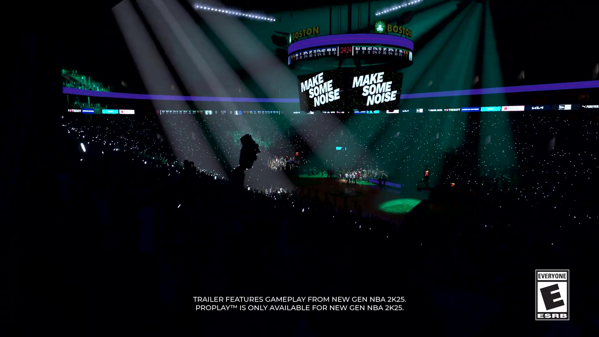 NBA2K25发布新赛季宣传片 布朗尼连线詹姆斯空接成经典